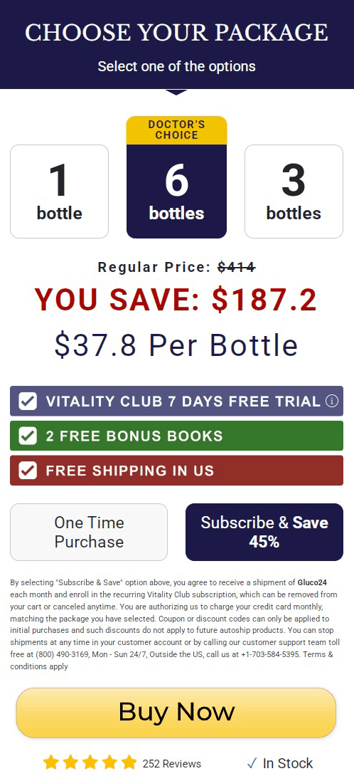 gluco24 review